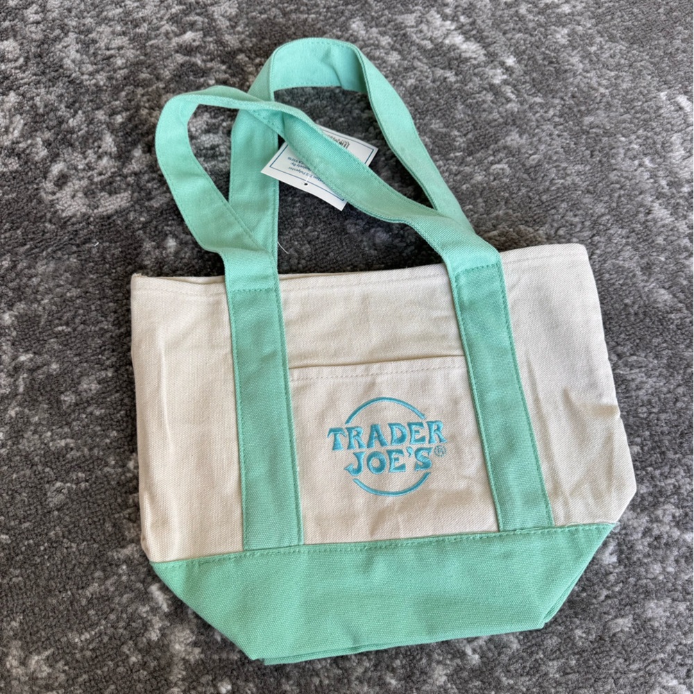 Trader Joe’s Green Mini Tote Bag